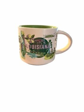 Starbucks Been There Series Louisiana Ceramic Coffee Mug NWOT